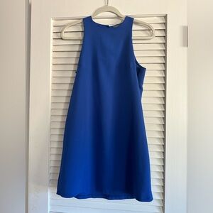 Made in Italy Royal Blue Shift Dress
